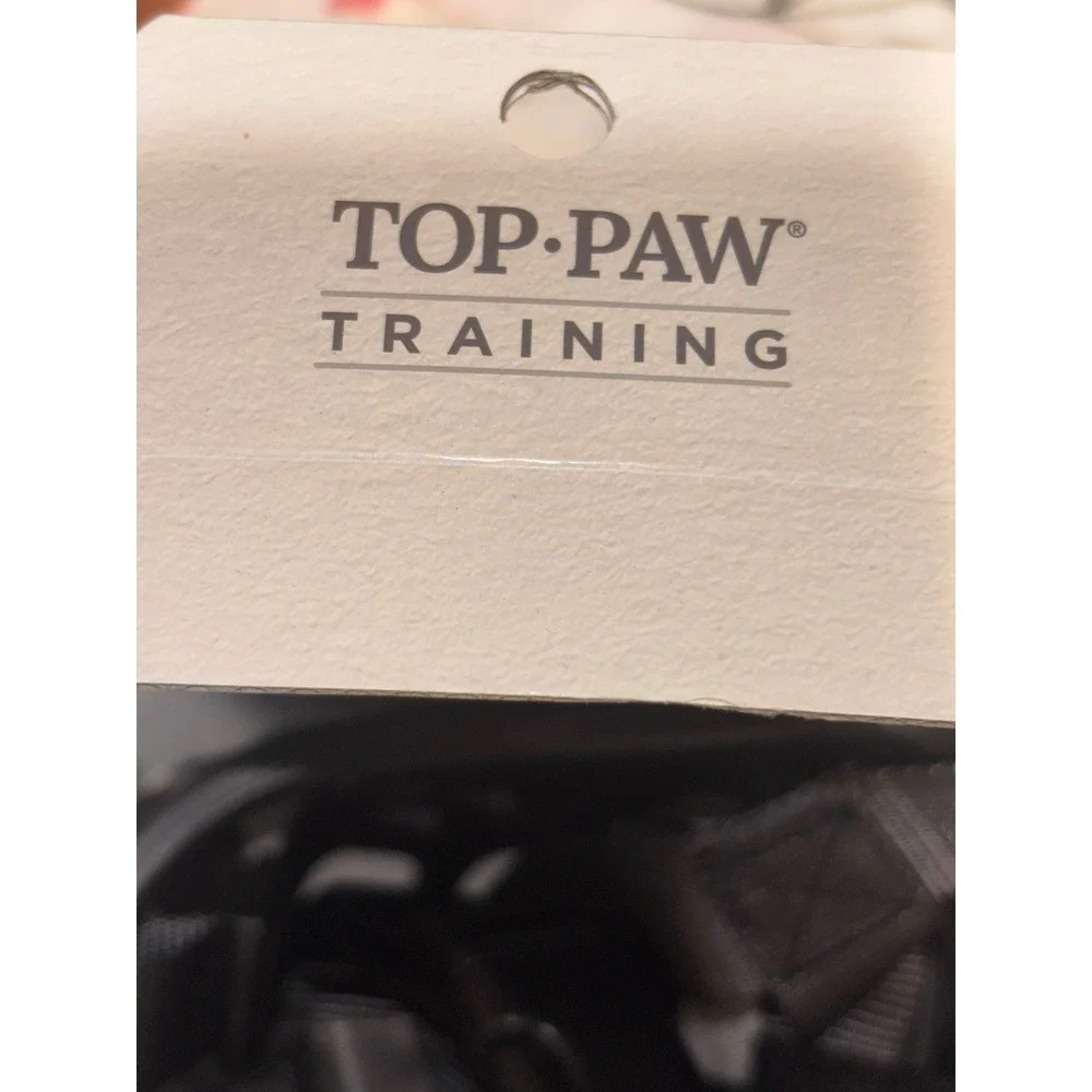 Top Paw Training Black Adjustable Basket Muzzle Medium for Dogs New